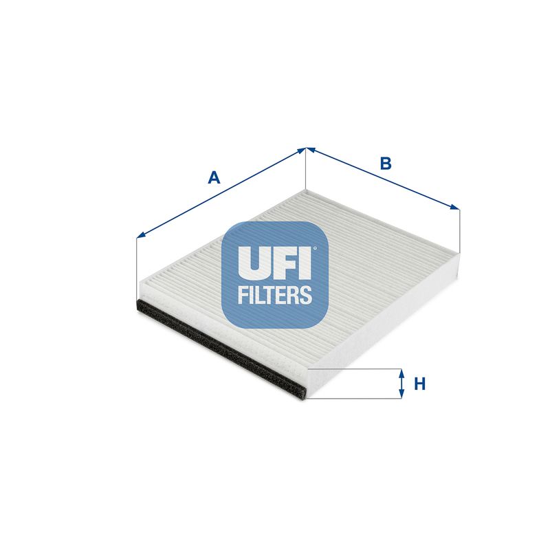Filtr, wentylacja przestrzeni pasażerskiej UFI 53.320.00