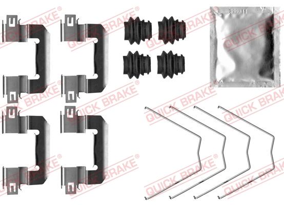 Zestaw akcesoriów, klocki hamulcowe QUICK BRAKE 109-0063