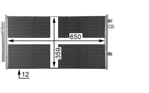 Skraplacz, klimatyzacja MAHLE AC35000P