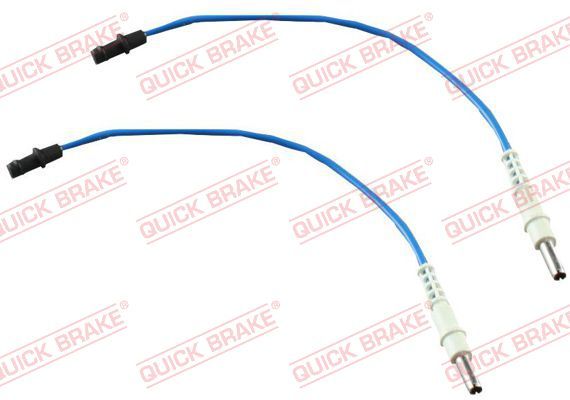 Styk ostrzegawczy, zużycie okładzin hamulcowych QUICK BRAKE WS 0206 A