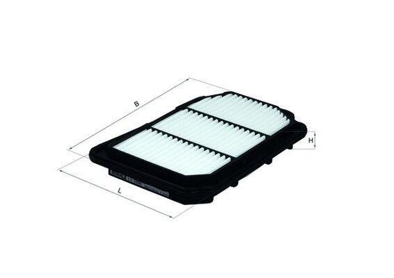 Filtr powietrza MAHLE LX2686
