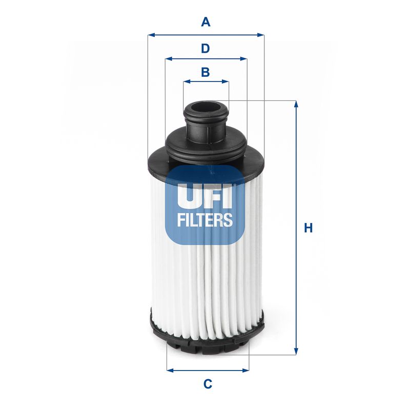 Filtr oleju UFI 25.118.00