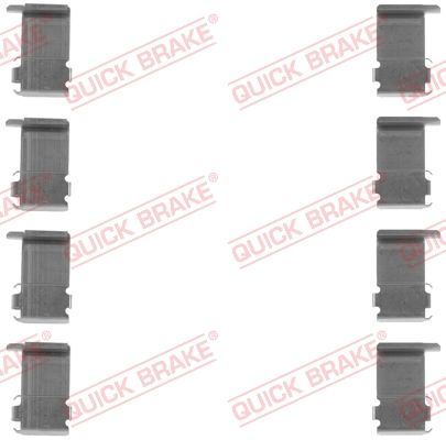 Zestaw akcesoriów, klocki hamulcowe QUICK BRAKE 109-1162