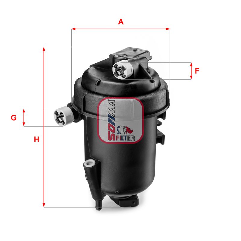 Filtr paliwa SOFIMA S 5144 GC