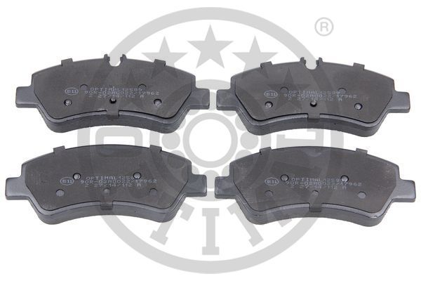Zestaw klocków hamulcowych, hamulce tarczowe OPTIMAL BP-12589