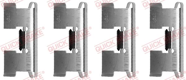 Zestaw akcesoriów, klocki hamulcowe QUICK BRAKE 109-1019