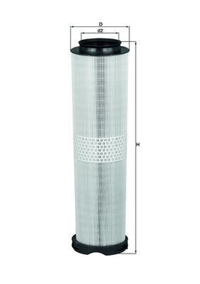 Filtr powietrza MAHLE LX816/5