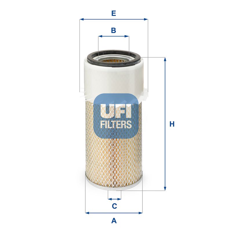 Filtr powietrza UFI 27.920.00
