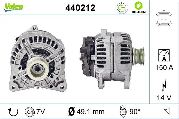 Alternator VALEO 440212