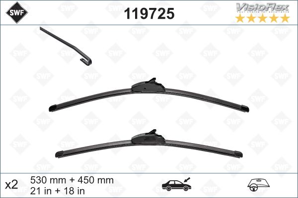 Pióro wycieraczki SWF 119 725