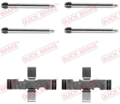 Zestaw akcesoriów, klocki hamulcowe QUICK BRAKE 109-1101