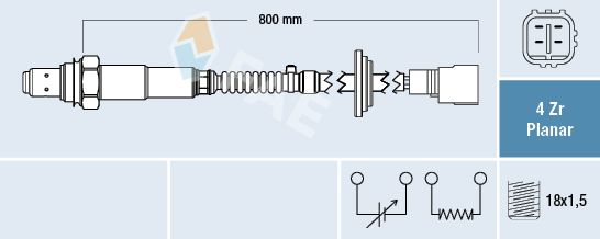 Sonda lambda FAE 77709