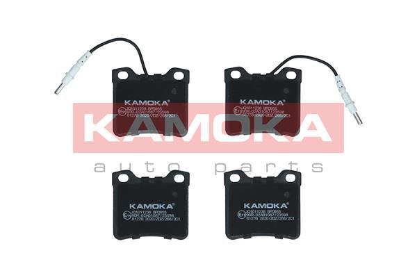 Zestaw klocków hamulcowych, hamulce tarczowe KAMOKA JQ1011238