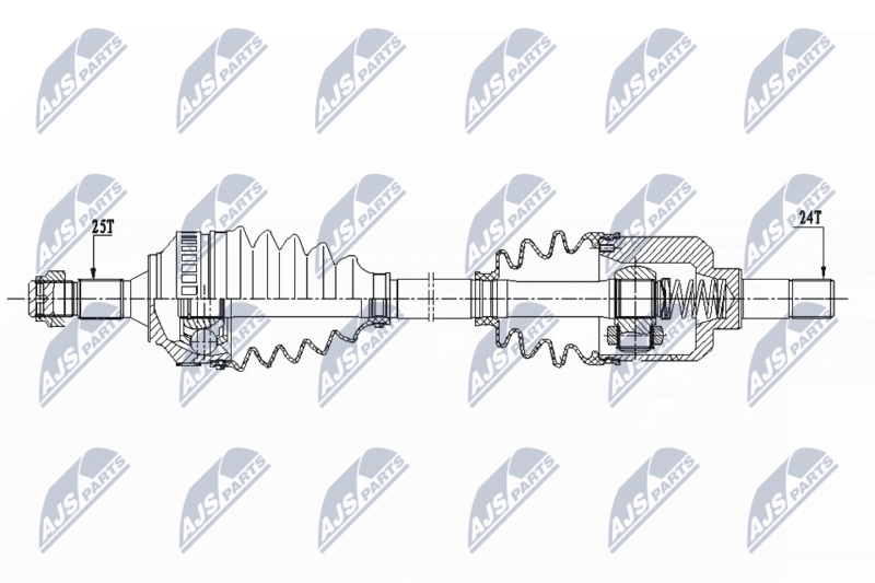 Wał napędowy NTY NPW-CT-075