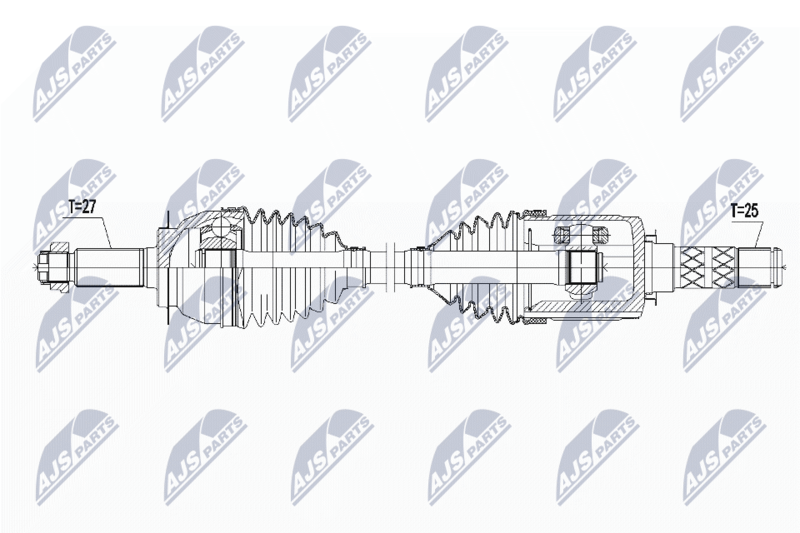 Wał napędowy NTY NPW-SB-015