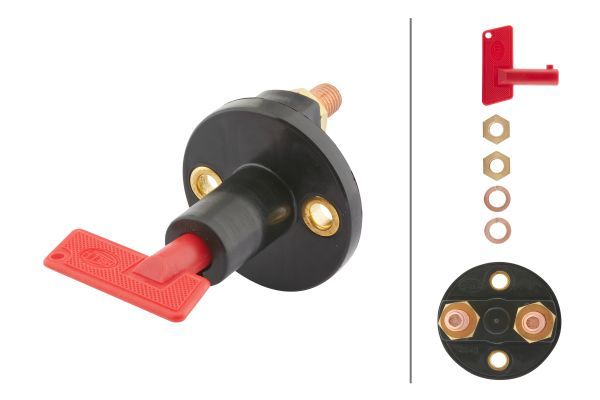 Wyłącznik główny, akumulator HELLA 6ek 002 843-001