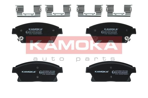 Zestaw klocków hamulcowych, hamulce tarczowe KAMOKA JQ1018528