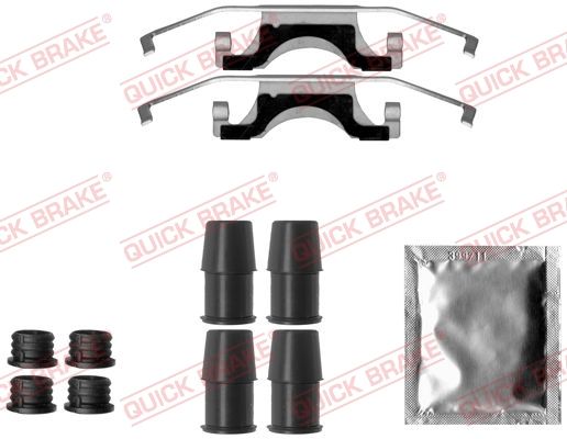 Zestaw akcesoriów, klocki hamulcowe QUICK BRAKE 109-1843