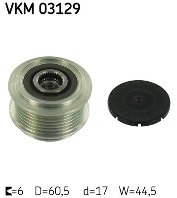 Alternator - sprzęgło jednokierunkowe SKF VKM03129