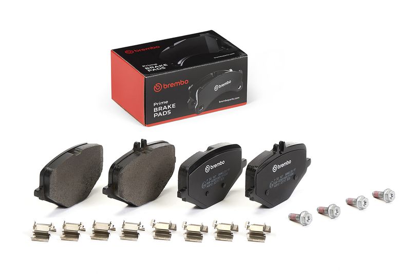 Zestaw klocków hamulcowych, hamulce tarczowe BREMBO P 50 167