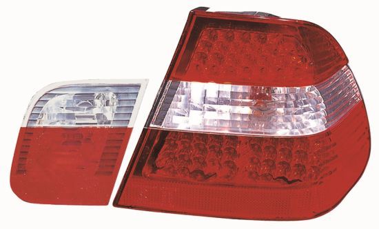 Zestaw lampy tylnej ABAKUS 444-1911FXAE-CR