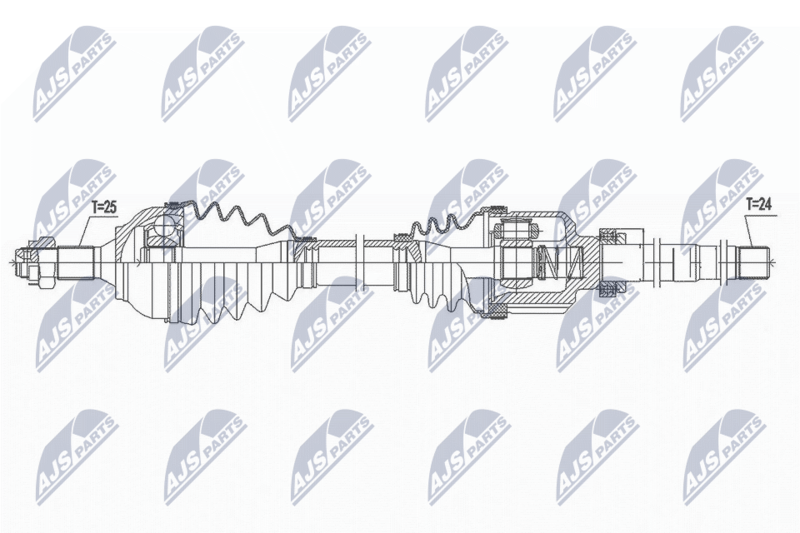 Wał napędowy NTY NPW-CT-111