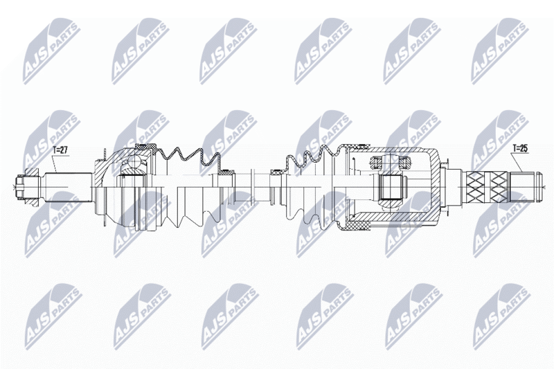 Wał napędowy NTY NPW-SB-012