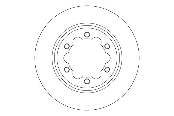 Tarcza hamulcowa TRW DF6774S