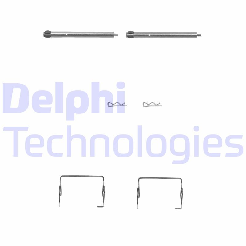 Zestaw akcesoriów, klocki hamulcowe DELPHI LX0264