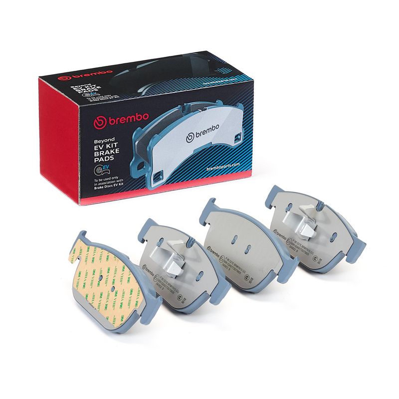 Zestaw klocków hamulcowych, hamulce tarczowe BREMBO P 86 027E