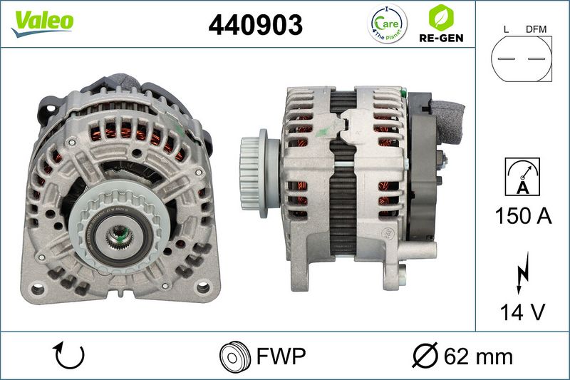 Alternator VALEO 440903