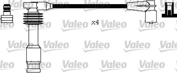Zestaw przewodów zapłonowych VALEO 346213