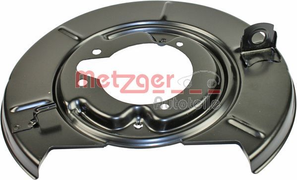 Panel rozbryzgiwujący, tarcza hamulcowa METZGER 6115062