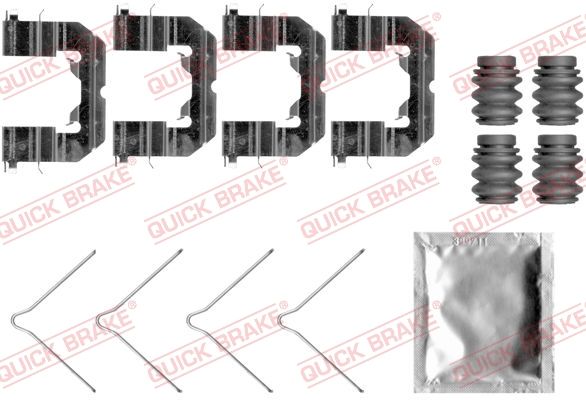 Zestaw akcesoriów, klocki hamulcowe QUICK BRAKE 109-0089
