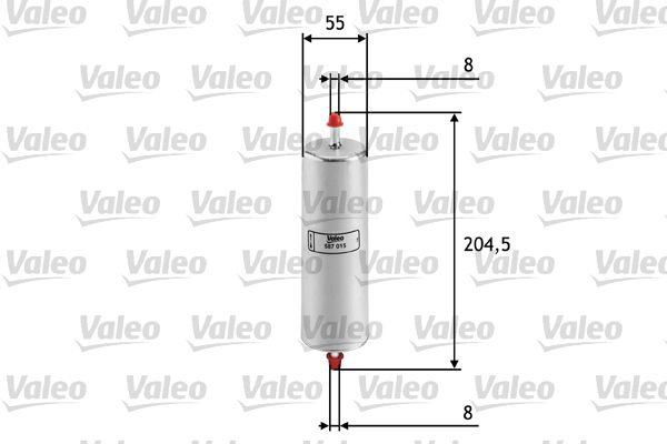 Filtr paliwa VALEO 587015