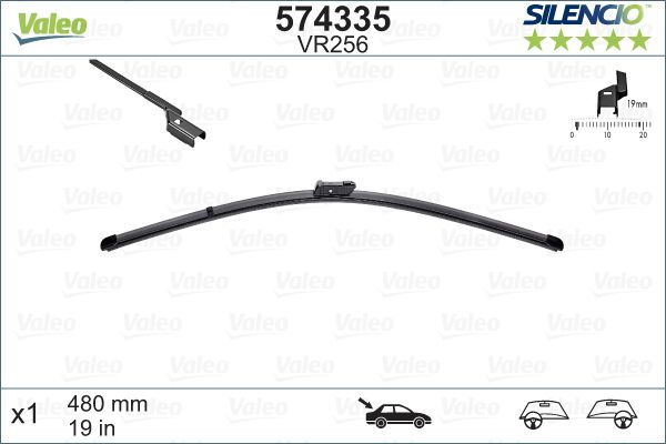 Pióro wycieraczki VALEO 574335
