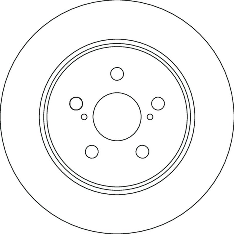 Tarcza hamulcowa TRW DF6828
