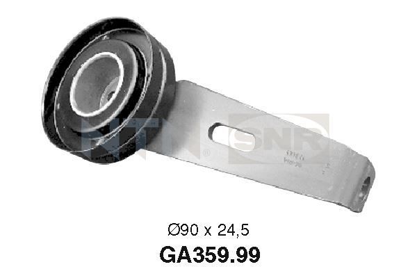 Rolka napinacza, pasek klinowy wielorowkowy SNR GA359.99
