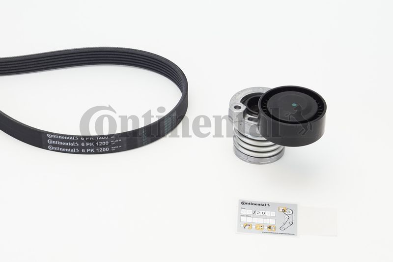 Zestaw paska klinowego wielorowkowego CONTINENTAL CTAM 6PK1200K3