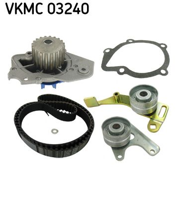 Pompa wody + zestaw paska rozrządu SKF VKMC 03240