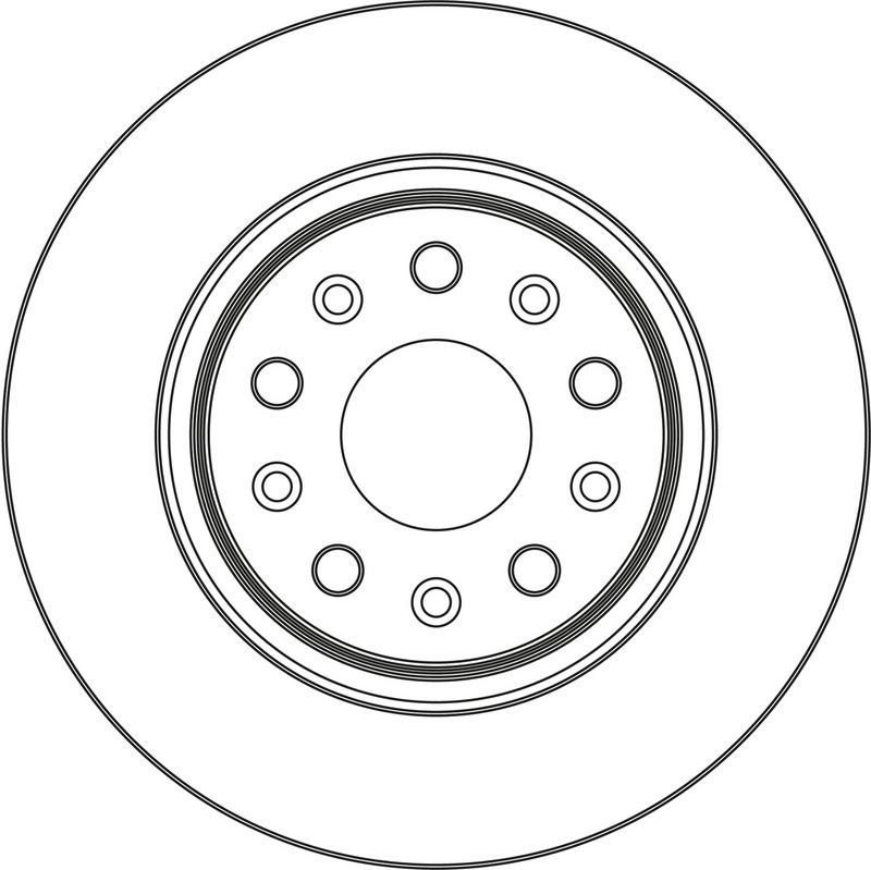 Tarcza hamulcowa TRW DF6869S