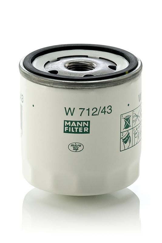 Filtr oleju MANN-FILTER w 712/43