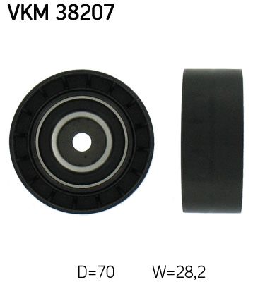 rolka kierunkowa / prowadząca, pasek klinowy zębaty SKF VKM38207