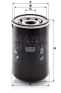 Filtr paliwa MANN-FILTER WK 11 044
