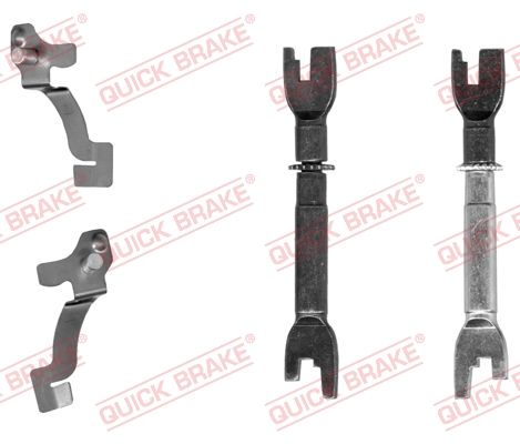 Zestaw nastawiacza, hamulec bębnowy QUICK BRAKE 108 53 017