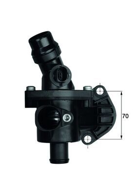 Termostat, płyn chłodzący MAHLE TM6109