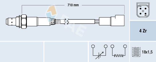 Sonda lambda FAE 77169