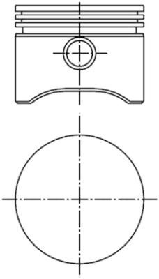 Tłok KOLBENSCHMIDT 40189610