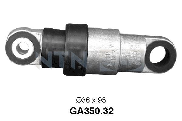 Rolka napinacza, pasek klinowy wielorowkowy SNR GA350.32