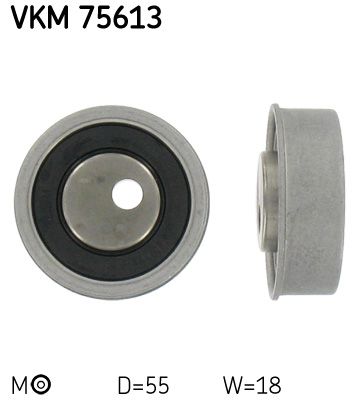 Rolka napinacza, pasek rozrządu SKF VKM 75613